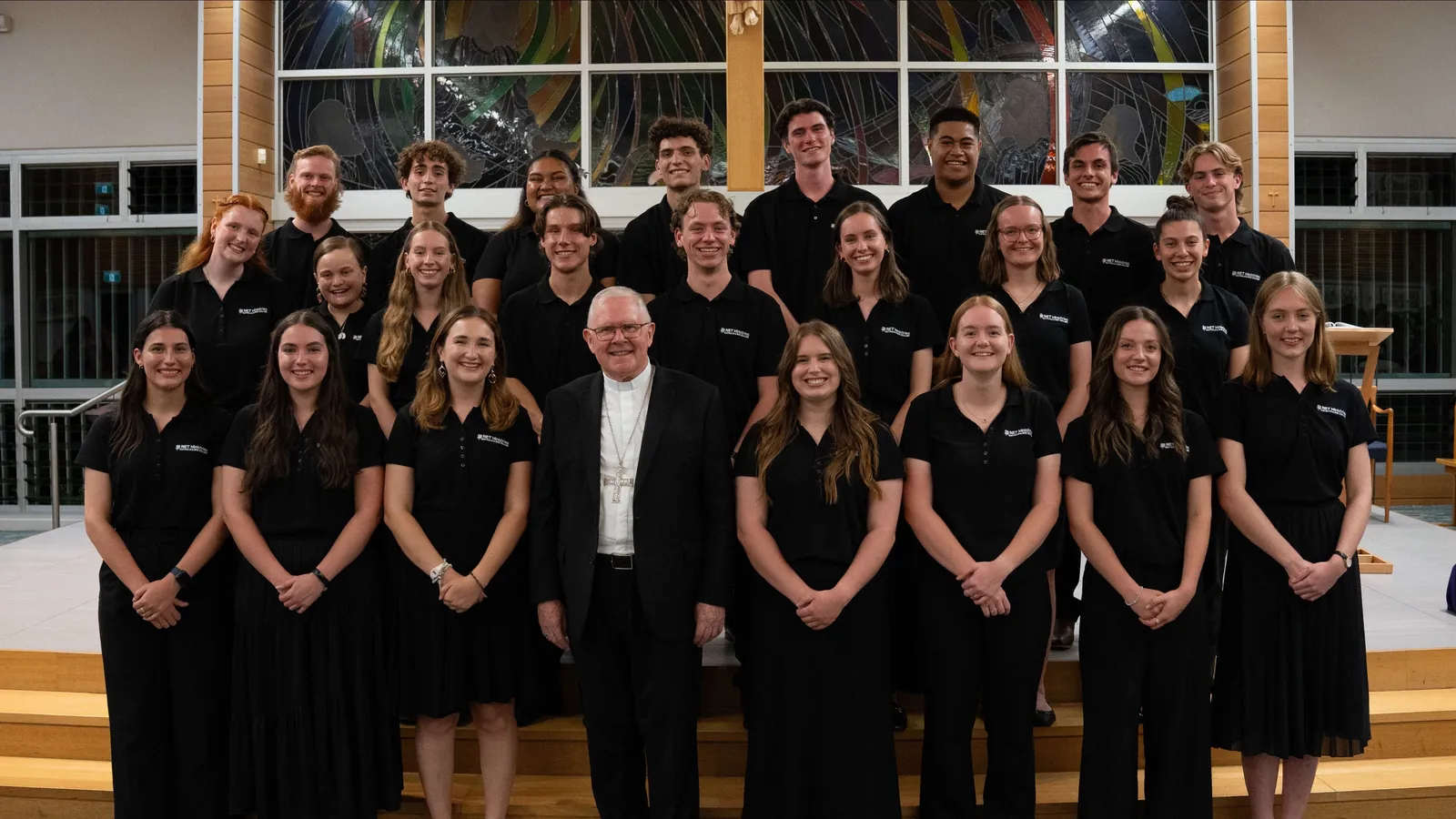 NET Missionaries with Archbishop Mark Coleridge, 15 February 2024
