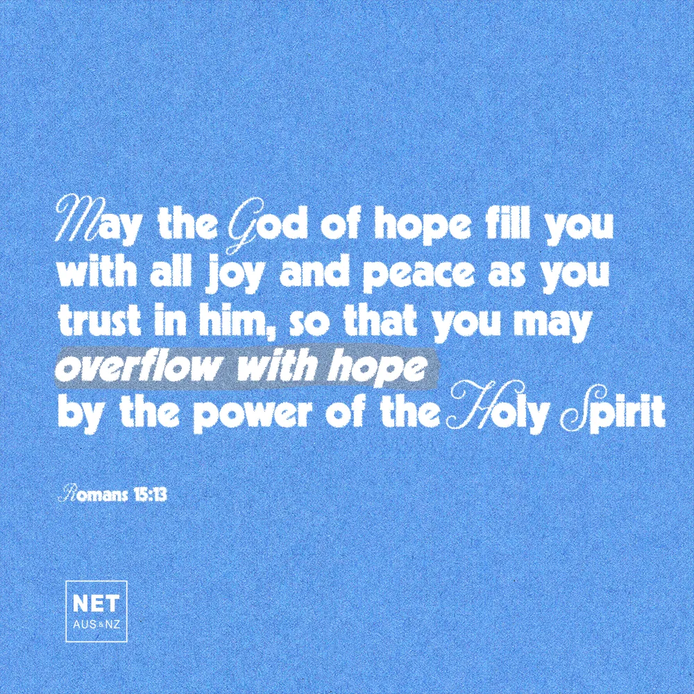 Romans 15:13
