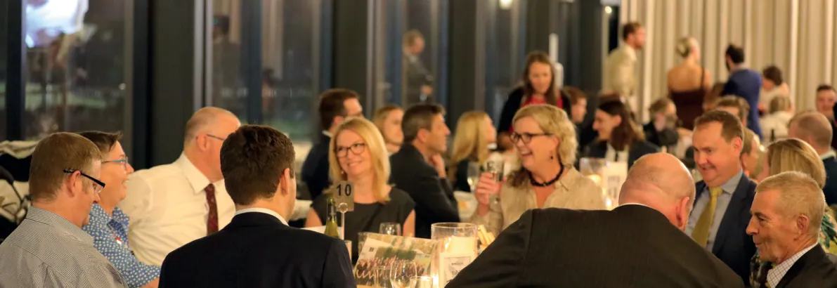 Guests at the Fundraising Dinner